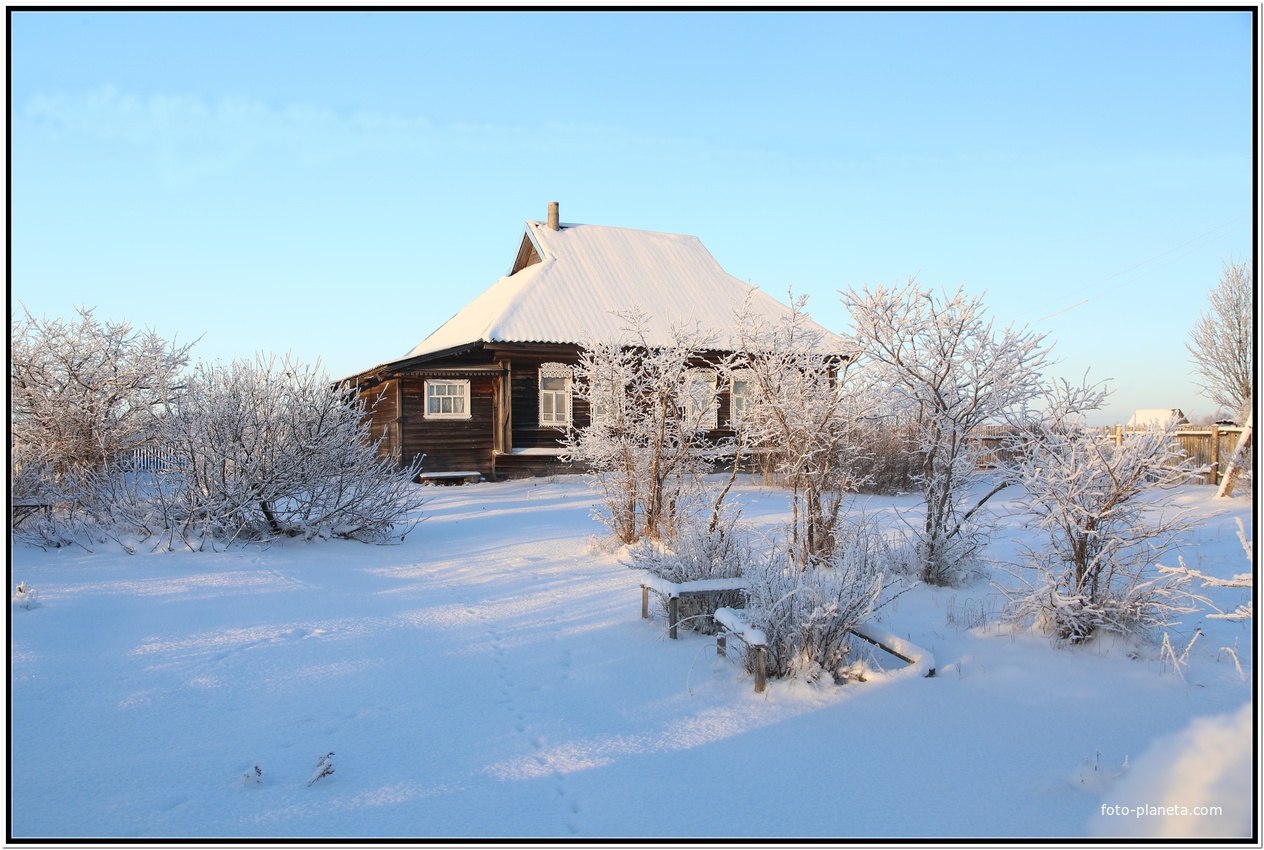 Зимний двор.