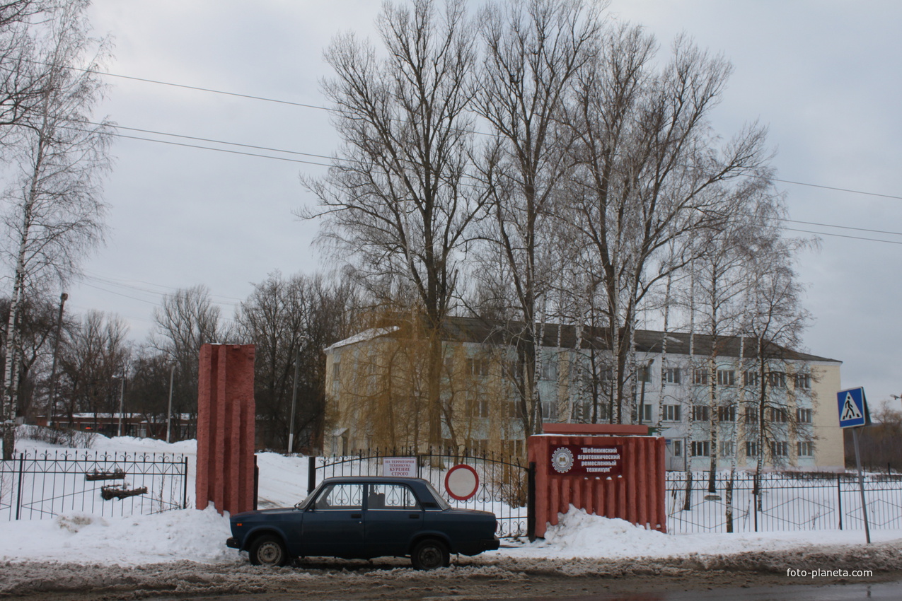 Шебекино. Ул. Харьковская. Агротехнический ремесленный техникум.