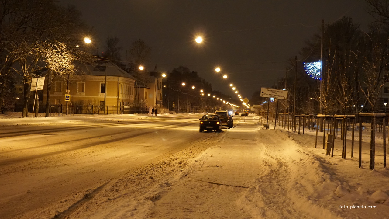 Морской проспект.