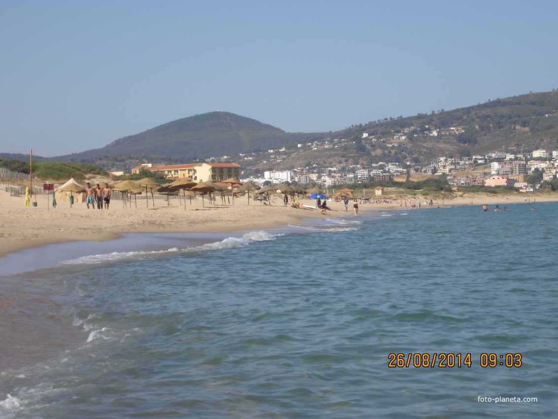 Tabarka beach august 2014
