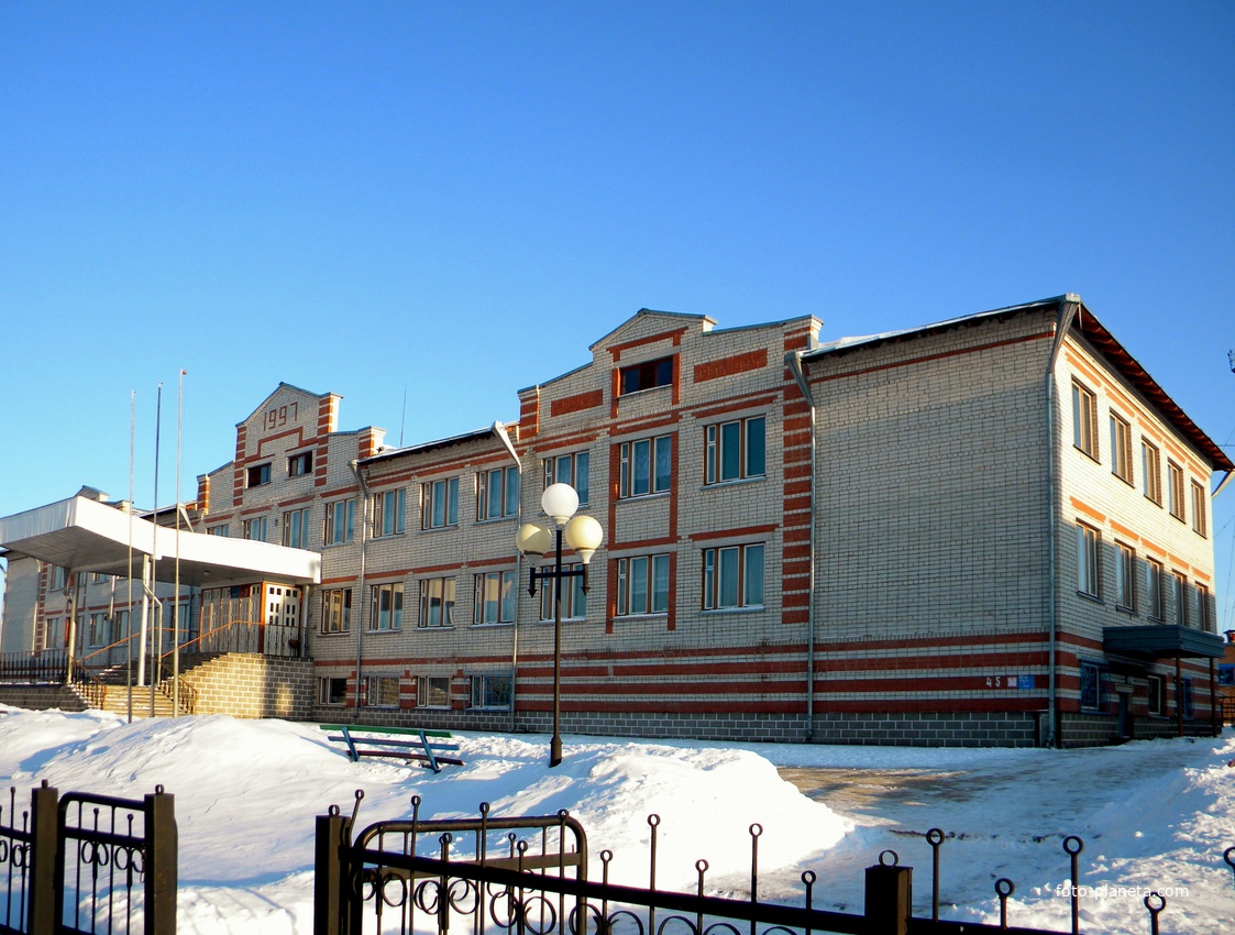 Школа села  Мокрая Орловка