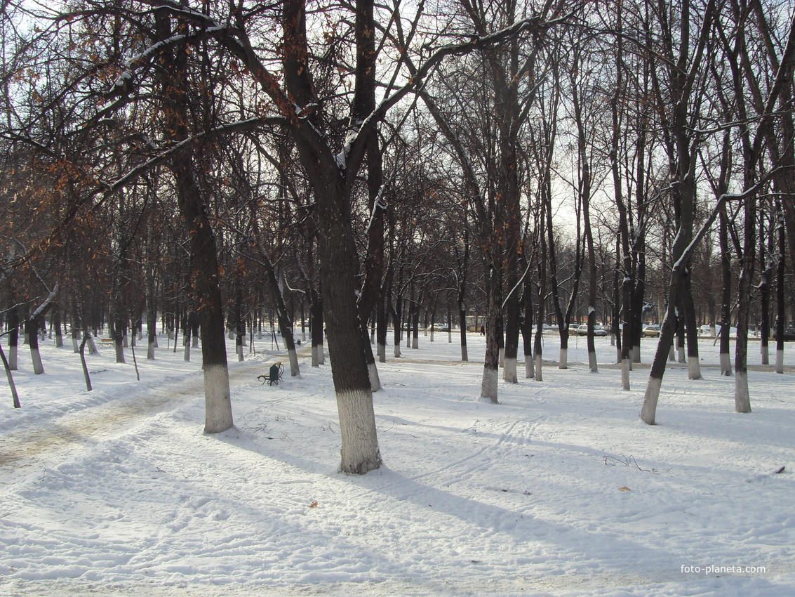 Орёл. Парк возле Пединститута