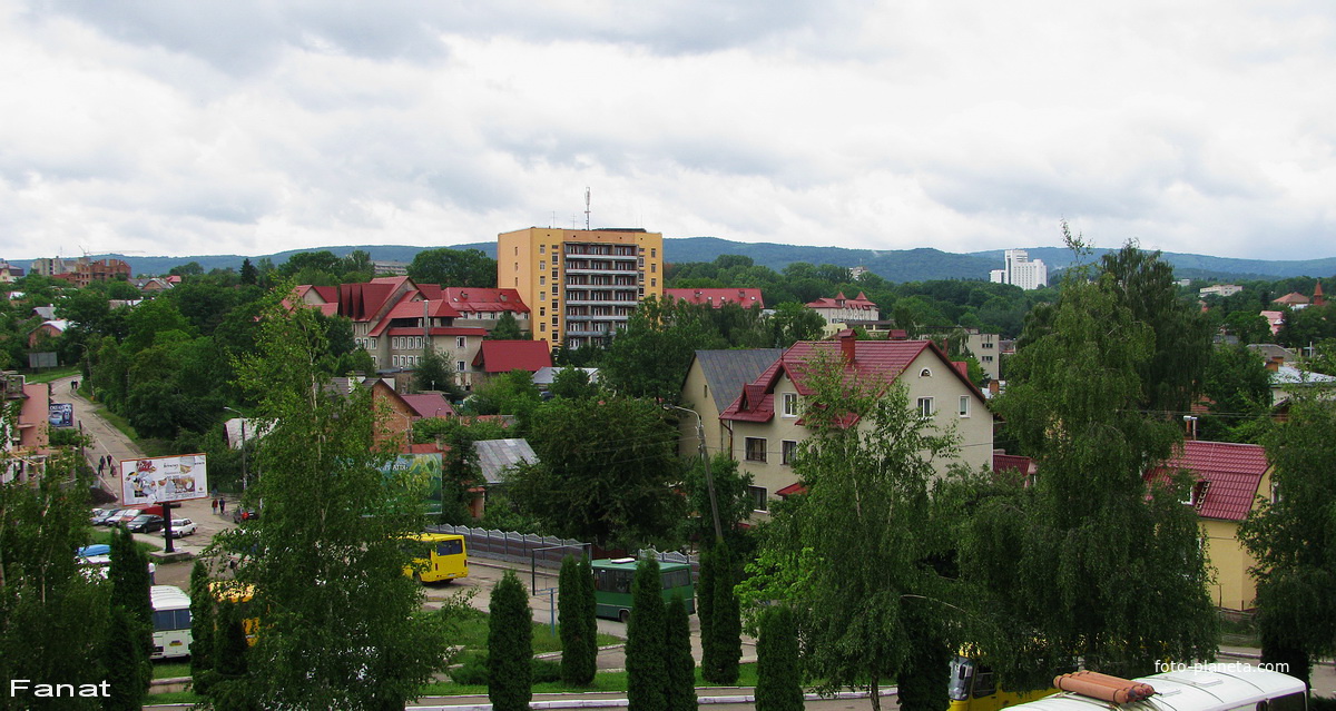 Панорама города