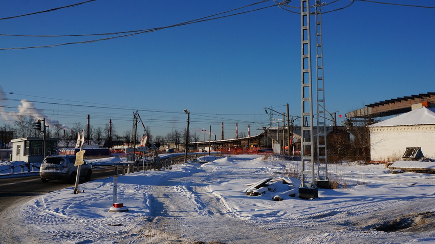 Ступинский железнодорожный переезд