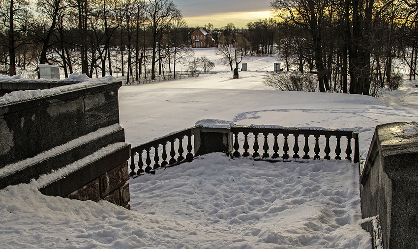 Гранитная терраса