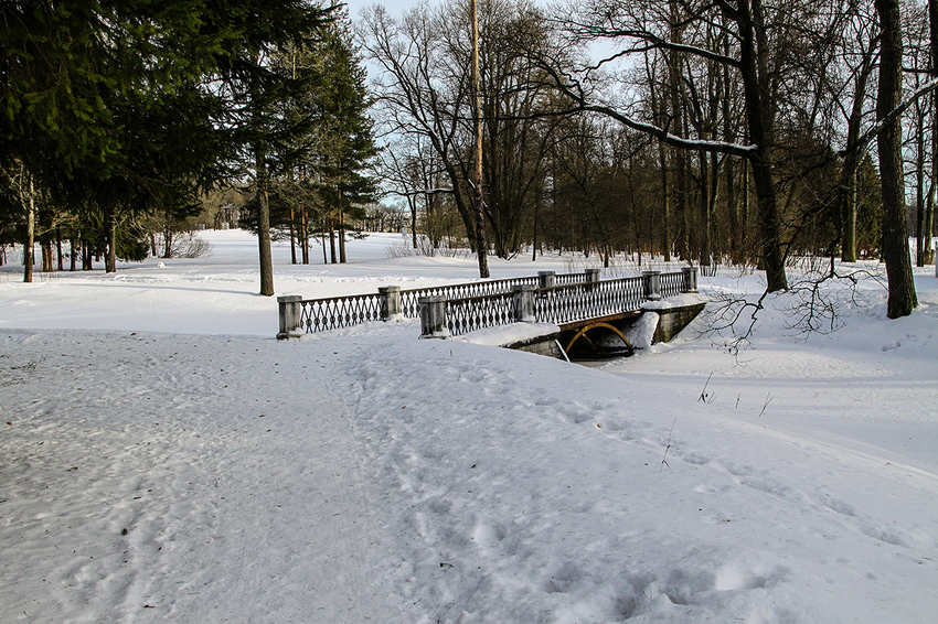 Мост в парке