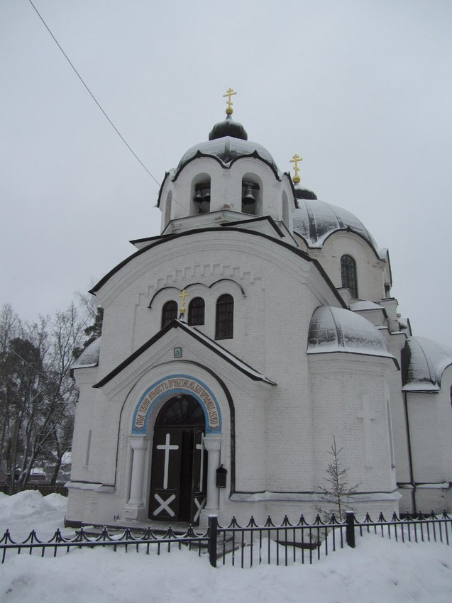 Собор во имя Казанской иконы Божией Матери, г. Луга, другой ракурс