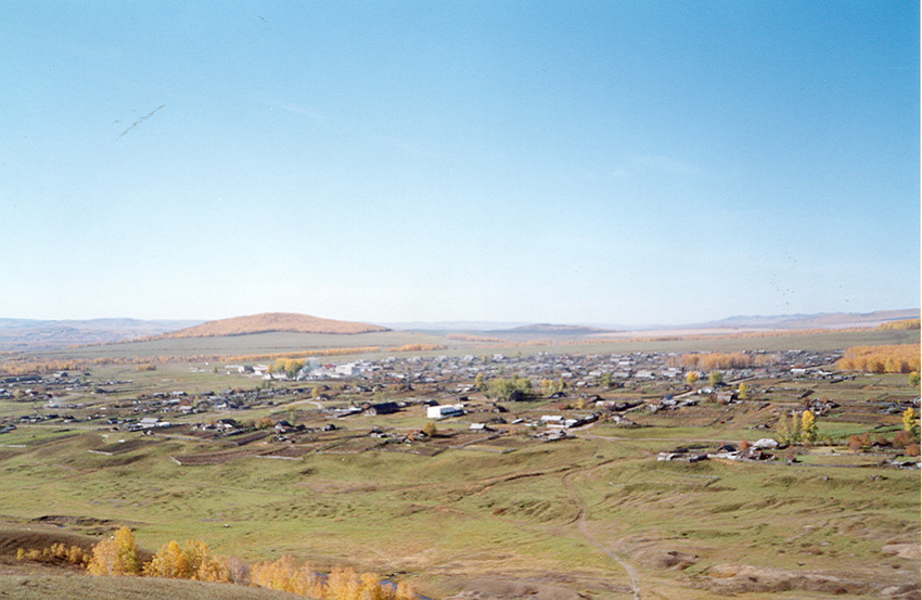Казаковский Промысел. Вид на центральную часть села.