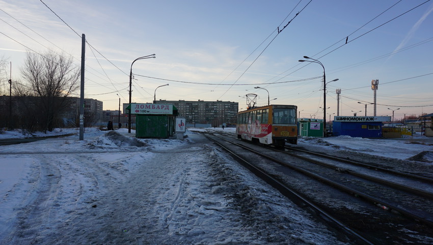 Конечная трамвая 3с.