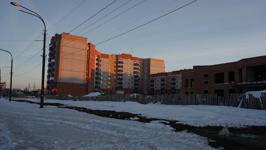 Дом на улице Добровольского.