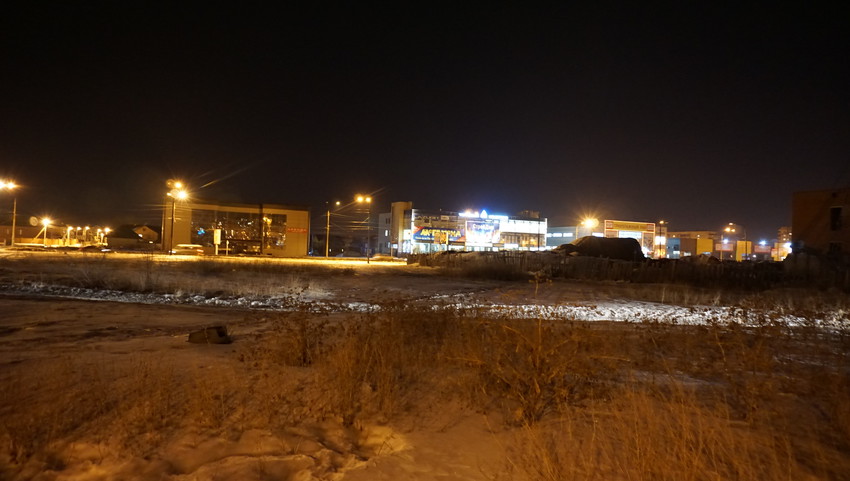 На проспекте Ленина.