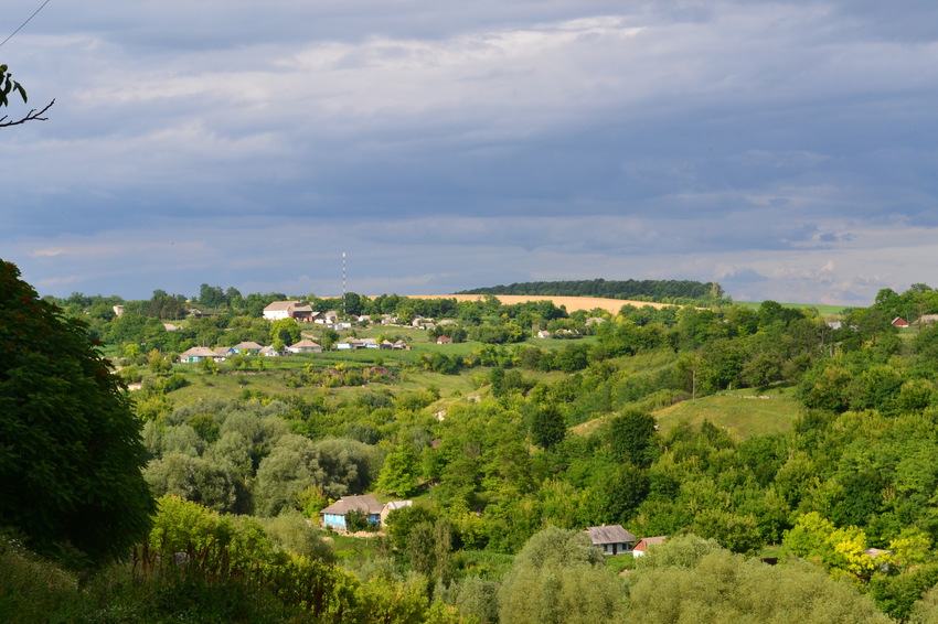 Вид на село.