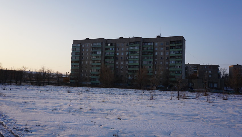 На улице Пацаева.