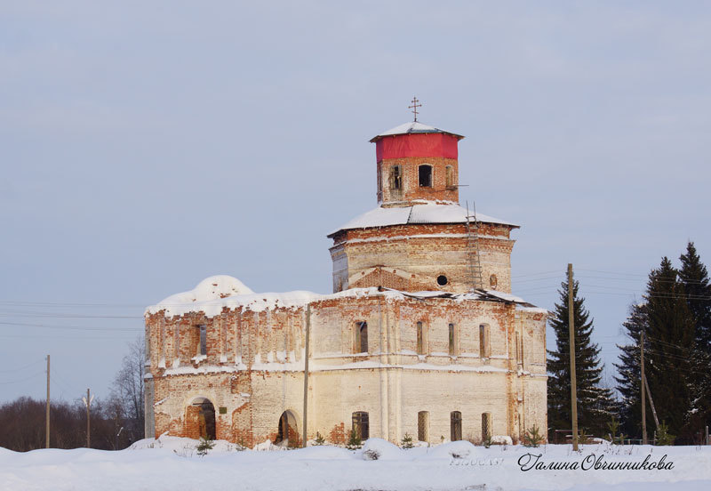 церковь Преображенская, 1828г