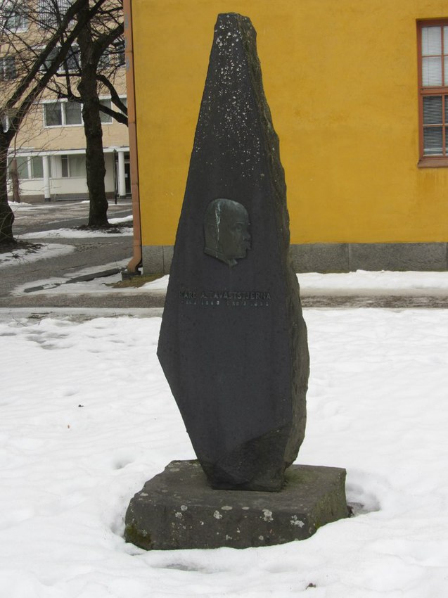 Памятник karl a. tavastsnjerna