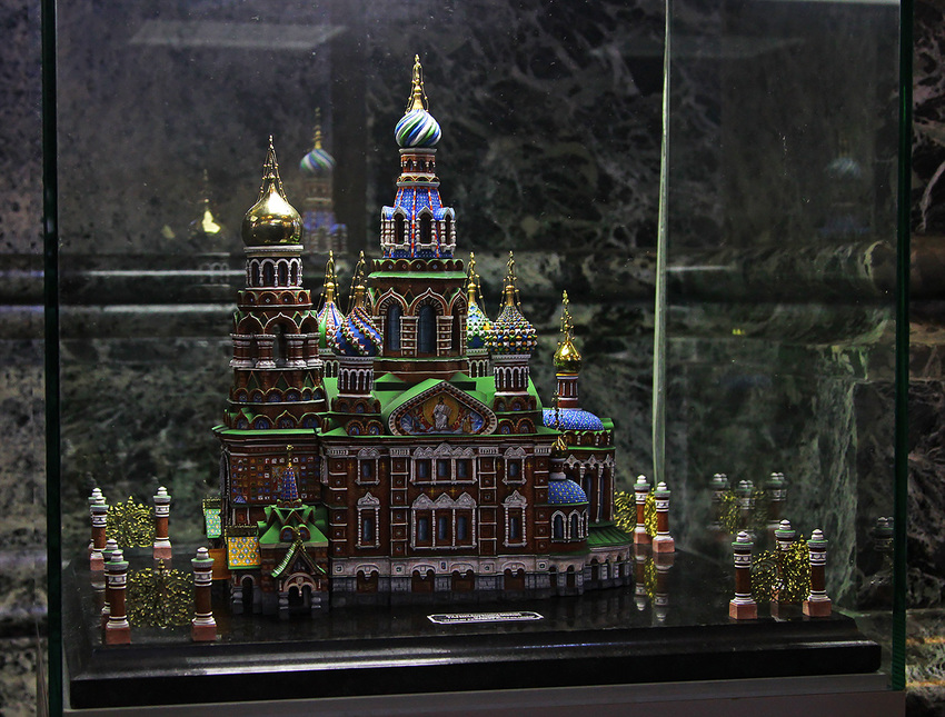 Макет храма Спас-на-Крови