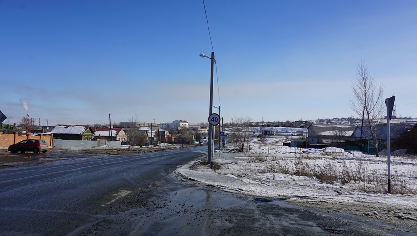 На улице Ялтинской.