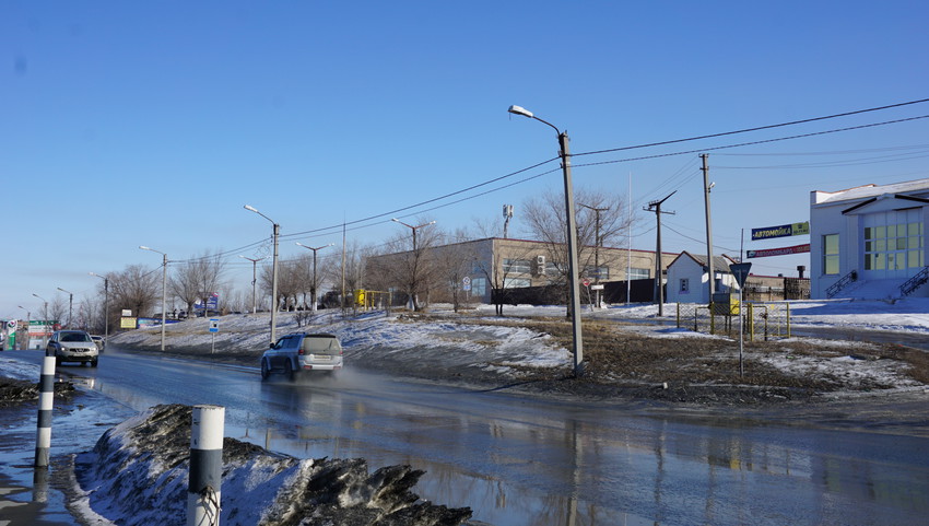 Новотроицкое шоссе.