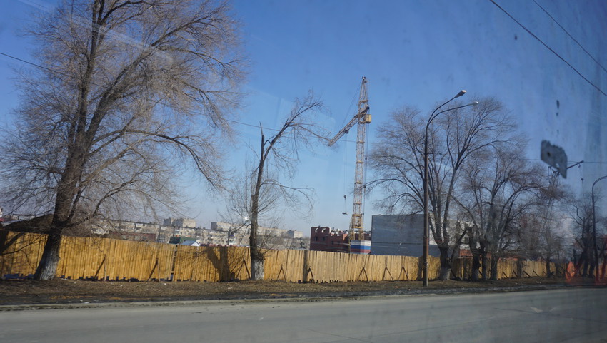 На проспекте Ленина.