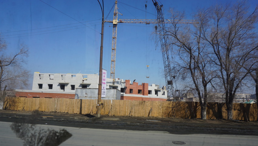 На проспекте Ленина.