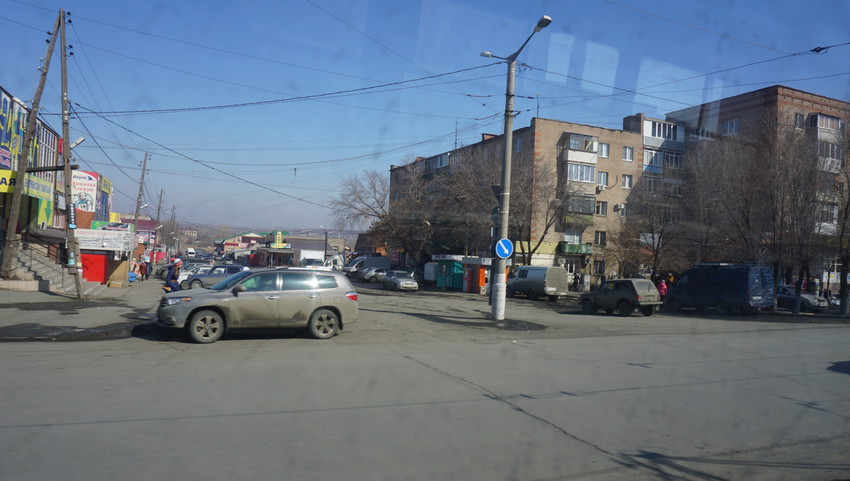 На проспекте Ленина.