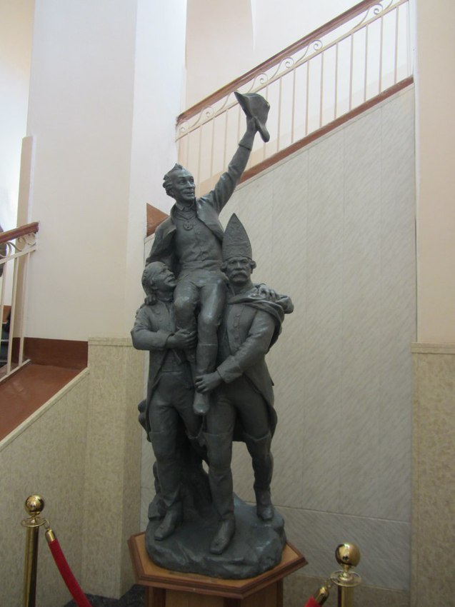 Воронцовский дворец, скульптура в интерьерах