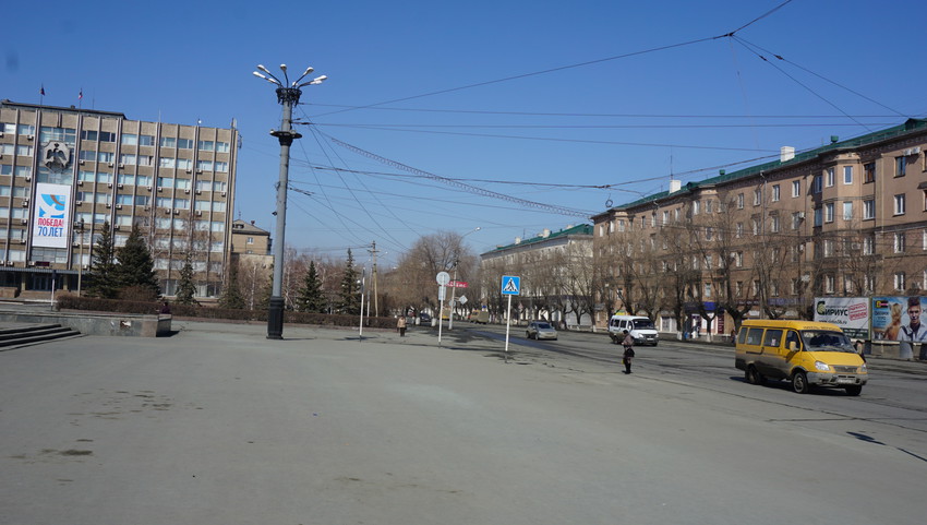 Комсомольская площадь.