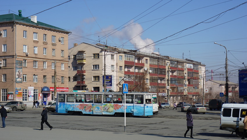 На проспекте Мира.