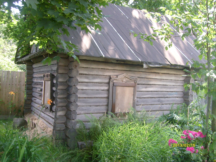 Сохранился дом 1886 года постройки нашего прадеда Лаврова Михея