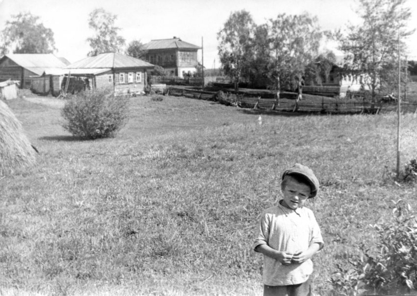 Деревня Полушины 1965 год