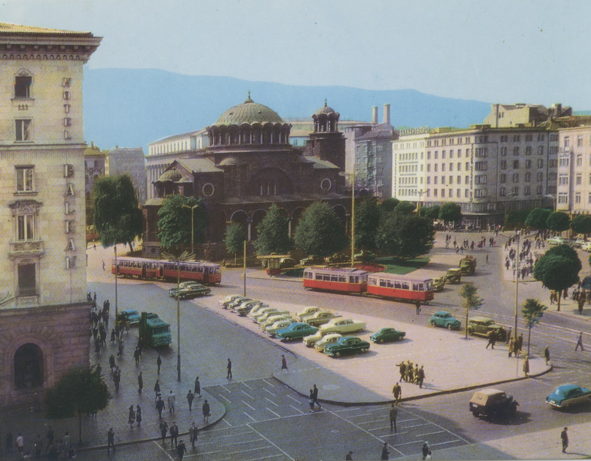 София, площадь Ленина в 1971 году