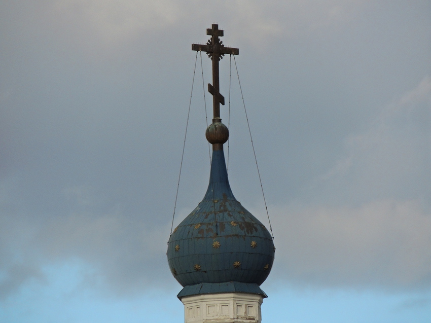 Купол церкви Иоанна Богослова в Преображенском Рязанском монастыре