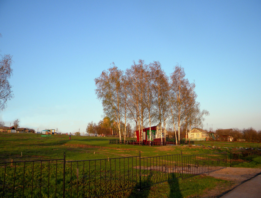 Облик села  Тростенец