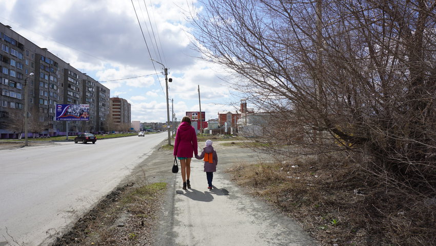 На улице Волкова.