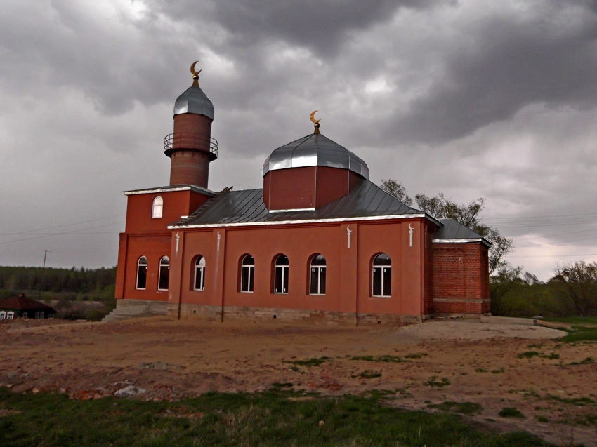 Мечеть восстановили.