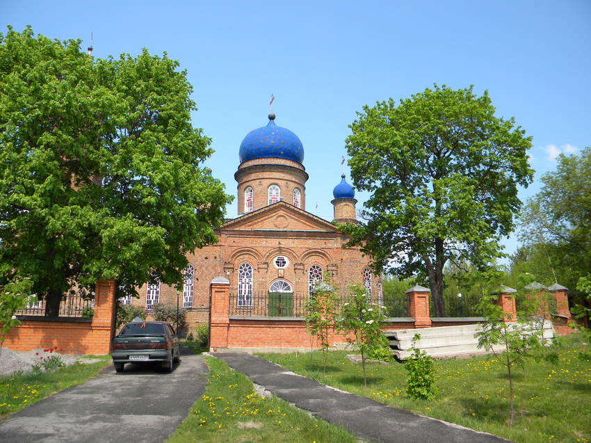 Казацкая церковь в старом осколе карта