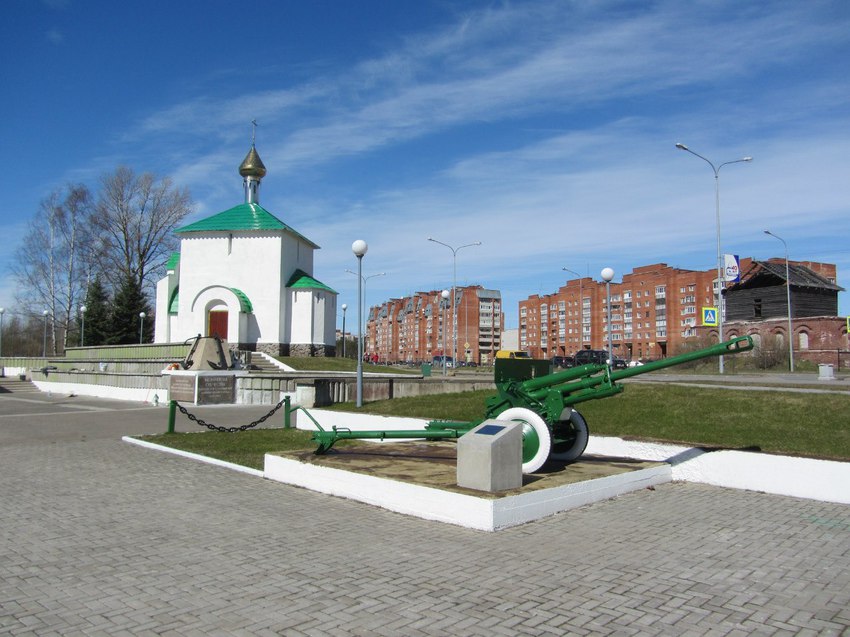 Часовня Святителя Николая Чудотворца в Сосновом Бору является частью мемориала &quot;Устье&quot;
