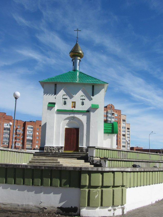 Часовня Святителя Николая Чудотворца в Сосновом Бору является частью мемориала &quot;Устье&quot;
