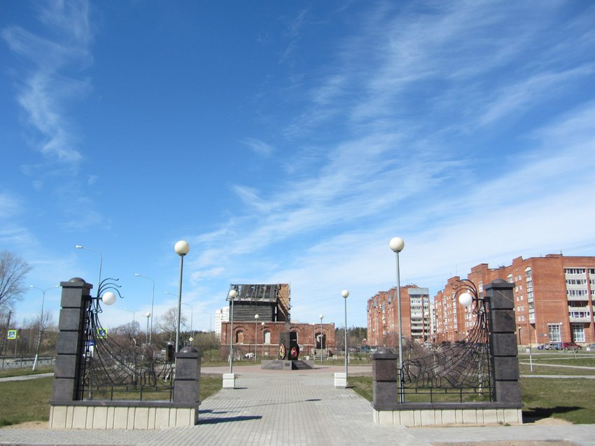 Памятник ликвидаторам последствий аварии на Чернобыльской АЭС