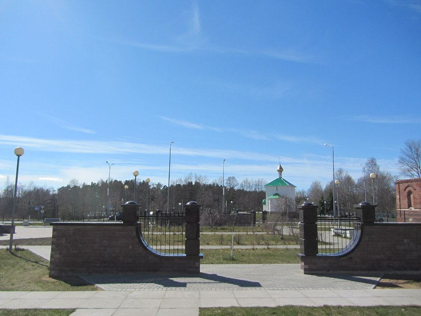 Памятник ликвидаторам последствий аварии на Чернобыльской АЭС