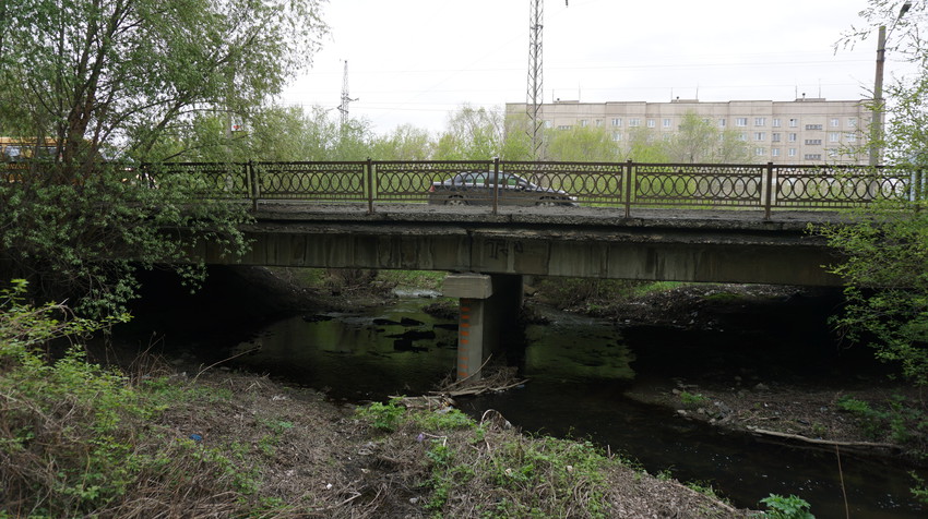 Мост через речку Елшанка.