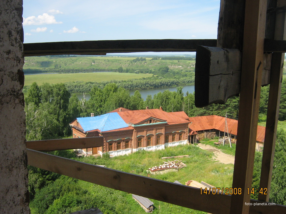 вид с колокольни, Каширино