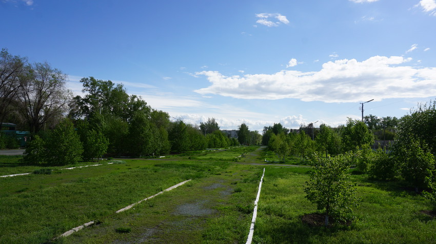 Парк железнодорожников.