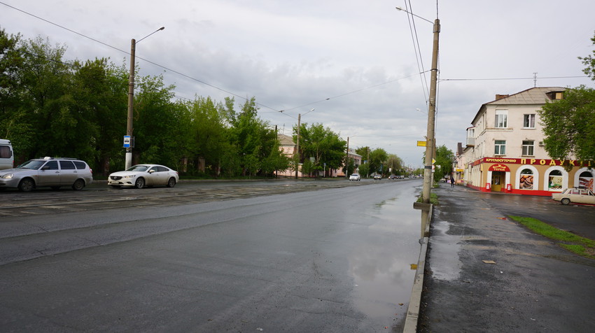 Улица Строителей.