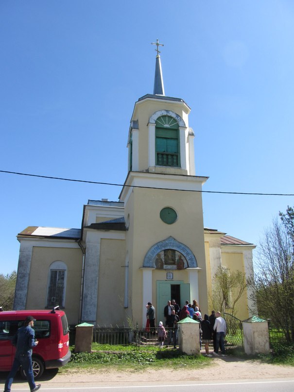 Яблоницы. церковь Вознесения Словущего (середина XIX столетия)