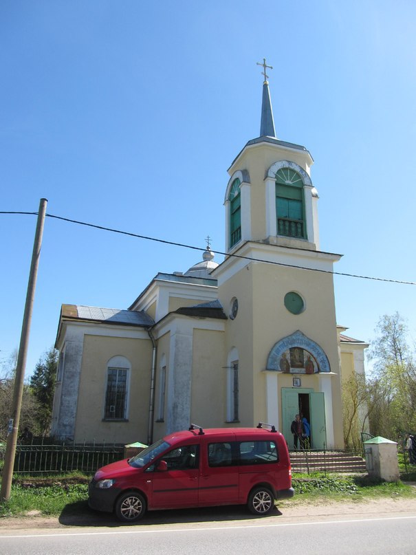 Яблоницы. церковь Вознесения Словущего (середина XIX столетия)