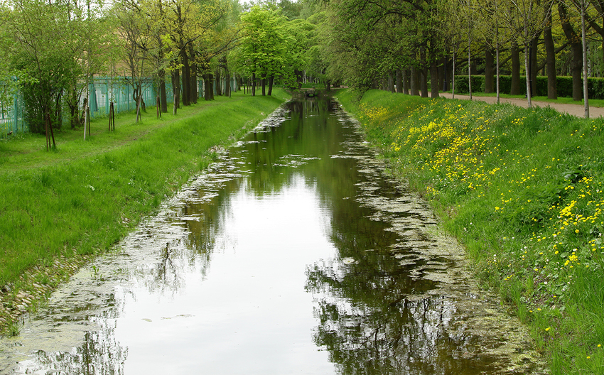 Канал в парке Победы