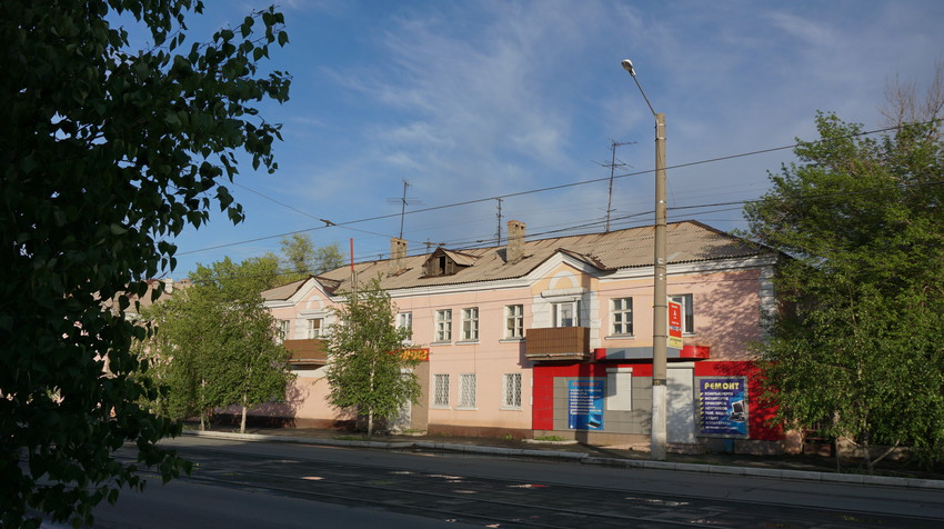 На площади Гагарина.