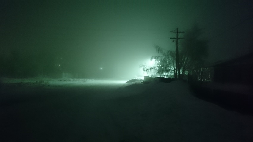 ул.пушкина п.Молодежный 2015год