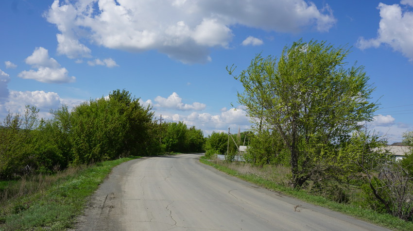 Дорога в с\х Строитель.